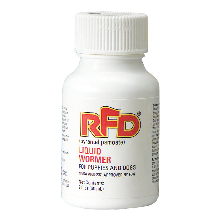 ZOETIS RFD LIQUID DOG WORMER 60ML