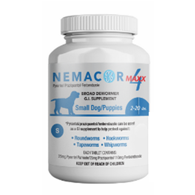 NEMACOR MAX 4 SMALL DOG 2CT 2-20LB