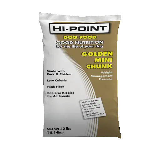 HI POINT MINI CHUNK DOG FOOD 40#