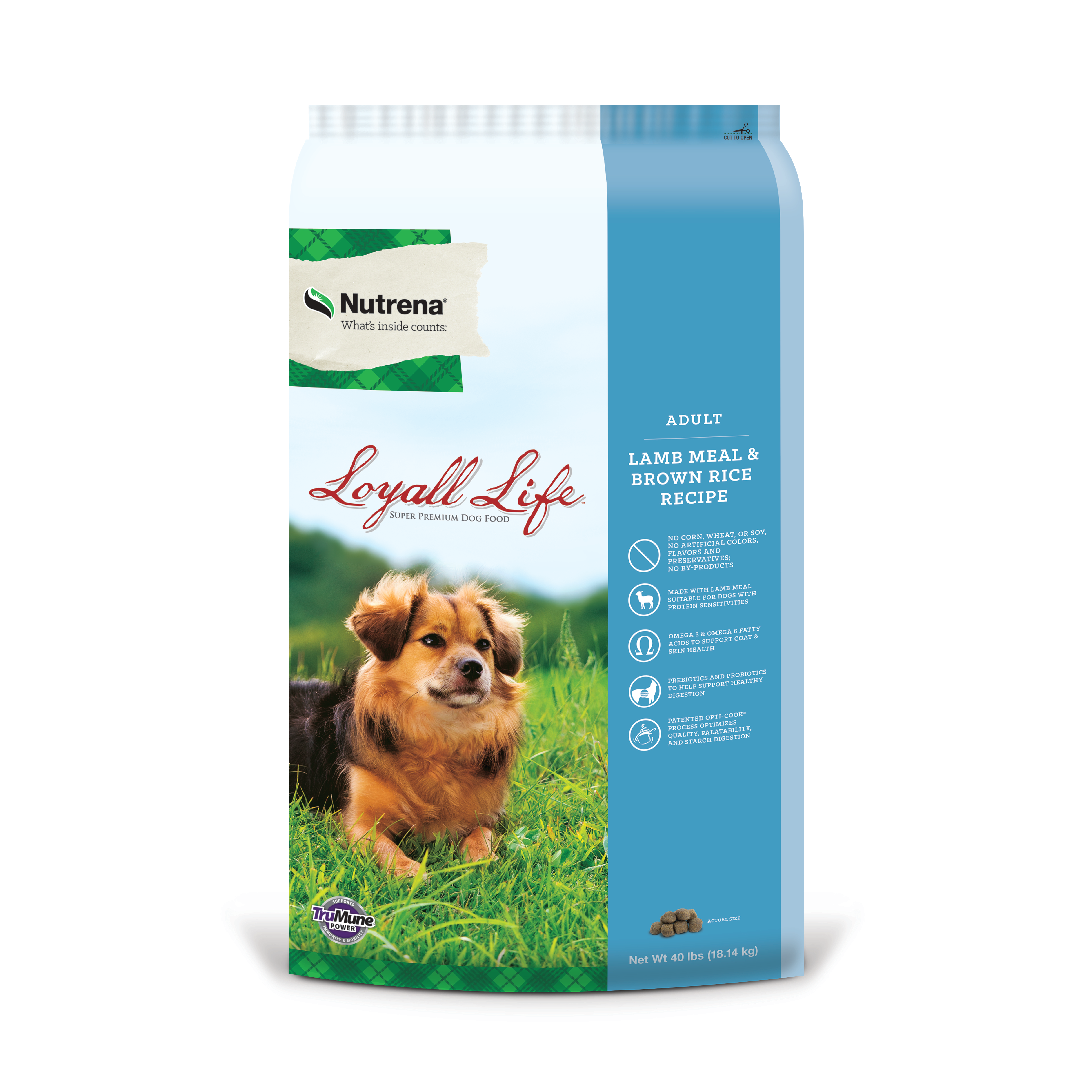 LOYALL LIFE LAMB MEAL & RICE 40#